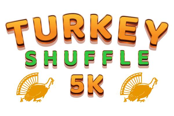 turkey-shuffle-5k-logo-small fun run road race swag